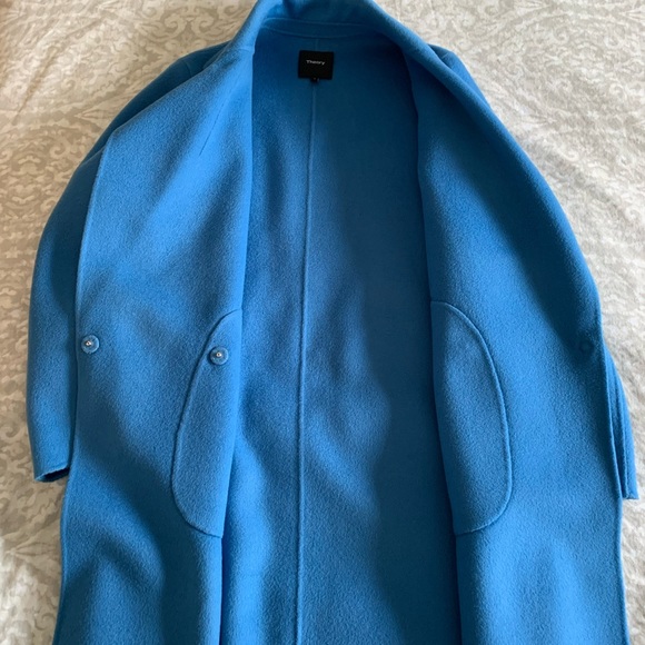✨SOLD ✨Theory Wool Cashmere Coat - Picture 4 of 12